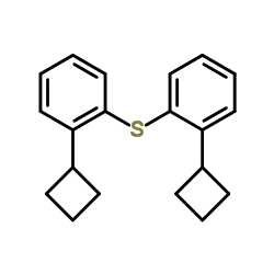环丁基苯基硫化物结构式