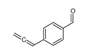 Benzaldehyde, 4-(1,2-propadienyl)- (9CI)结构式