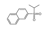 2-(异丙基磺酰基)萘结构式