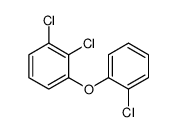 1,2-dichloro-3-(2-chlorophenoxy)benzene结构式