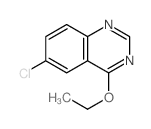 Quinazoline,6-chloro-4-ethoxy-结构式