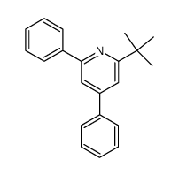 2-(tert-butyl)-4,6-diphenylpyridine结构式