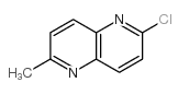 2-氯-6-甲基-1,5-萘啶结构式