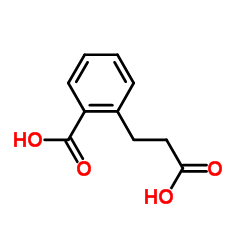 3-(2-羧基苯基)丙酸结构式