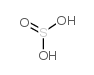 Sulfurous Acid structure
