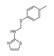 2-(p-tolylthiomethyl)aminothiazole结构式