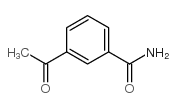 Benzamide, 3-acetyl- (9CI) Structure