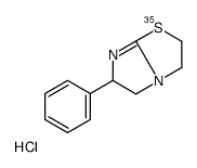 6-phenyl-2,3,5,6-tetrahydroimidazo[2,1-b][1,3]thiazole,hydrochloride Structure
