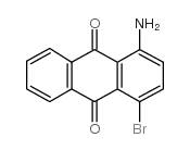 1-Amino-4-bromo anthraquinone structure