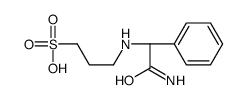 3-[[(1S)-2-amino-2-oxo-1-phenylethyl]amino]propane-1-sulfonic acid Structure