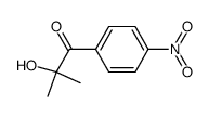 α-hydroxy-p-nitroisobutyrophenone Structure