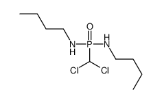 N-[butylamino(dichloromethyl)phosphoryl]butan-1-amine Structure