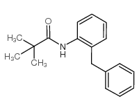 N-(2-苄基苯基)新戊酰胺结构式