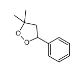3,3-dimethyl-5-phenyldioxolane结构式