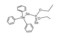 [Ph3Ge(η1-Se(Se)P(OEt)2)] Structure