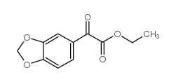 3,4-亚甲基二氧基苯甲酰基甲酸乙酯结构式