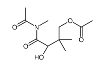 [(3R)-4-[acetyl(methyl)amino]-3-hydroxy-2,2-dimethyl-4-oxobutyl] acetate结构式