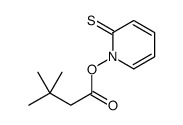 (2-sulfanylidenepyridin-1-yl) 3,3-dimethylbutanoate结构式