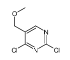 2,4-二氯-5-(甲氧基甲基)嘧啶结构式
