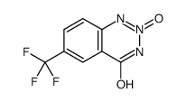 2-oxido-6-(trifluoromethyl)-1H-1,2,3-benzotriazin-2-ium-4-one Structure