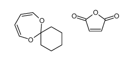 7,12-dioxaspiro[5.6]dodeca-8,10-diene,furan-2,5-dione Structure