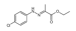 Propanoic acid, 2-[2-(4-chlorophenyl)hydrazinylidene]-, ethyl ester, (2E)结构式