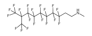 (1H,1H,2H,2H-perfluoro-9-methyldecyl)-methylamine结构式