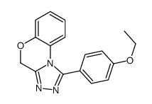 1-(4-ethoxyphenyl)-4H-[1,2,4]triazolo[3,4-c][1,4]benzoxazine结构式
