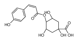 4-p-coumaroylquinic acid结构式