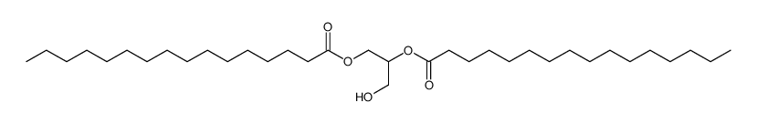 rac-1,2-二棕榈酰甘油-d5结构式