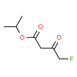 Butanoic acid,4-fluoro-3-oxo-,1-methylethyl ester structure