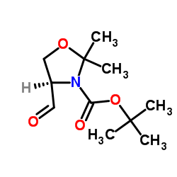 (R)-(+)-3-Boc-2,2-二甲基噁唑啉-4-甲醛图片