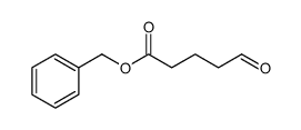 Pentanoic acid, 5-oxo-, phenylmethyl ester Structure