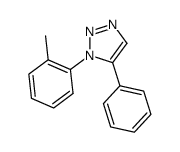 5-phenyl-1-(o-tolyl)-1H-1,2,3-triazole Structure