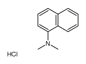 dimethyl-[1]naphthyl-amine, hydrochloride Structure