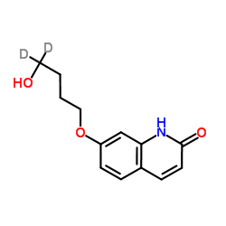 7-{[4-Hydroxy(4,4-2H2)butyl]oxy}-2(1H)-quinolinone Structure