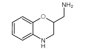 3,4-二氢-2H-1,4-苯并嗪-2-甲胺结构式