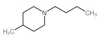 1-丁基-4-甲基哌啶结构式