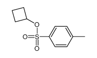 CYCLOBUTANOL, 1-(4-METHYLBENZENESULFONATE) Structure