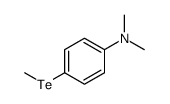 N,N-dimethyl-4-methyltellanylaniline结构式