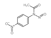 Acetamide,N-(4-nitrophenyl)-N-nitroso-结构式