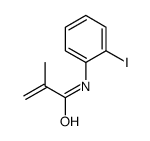 N-(2-iodophenyl)-2-methylprop-2-enamide结构式