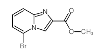 5-溴咪唑并[1,2-a]吡啶-2-羧酸甲酯结构式