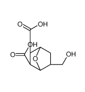 (1R,2R,3S,4S,5R)-5-(hydroxymethyl)-7-oxabicyclo[2.2.1]heptane-2,3-dicarboxylic acid Structure