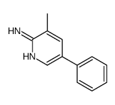 2-amino-3-methyl-5-phenylpyridine Structure