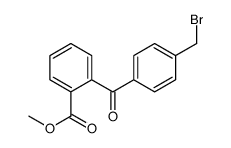 2-(4-(溴甲基)苯甲酰基)苯甲酸甲酯结构式
