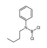 N-butyl-N-dichloroboranylaniline结构式