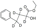 2-HYDROXY-4-PHENYLBUTYRIC ACID, ETHYL ESTER-D5 Structure