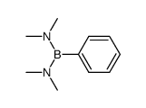 bis(dimethylamino)-phenylborane结构式