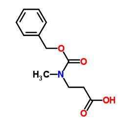 N-[(Benzyloxy)carbonyl]-N-methyl-β-alanine Structure